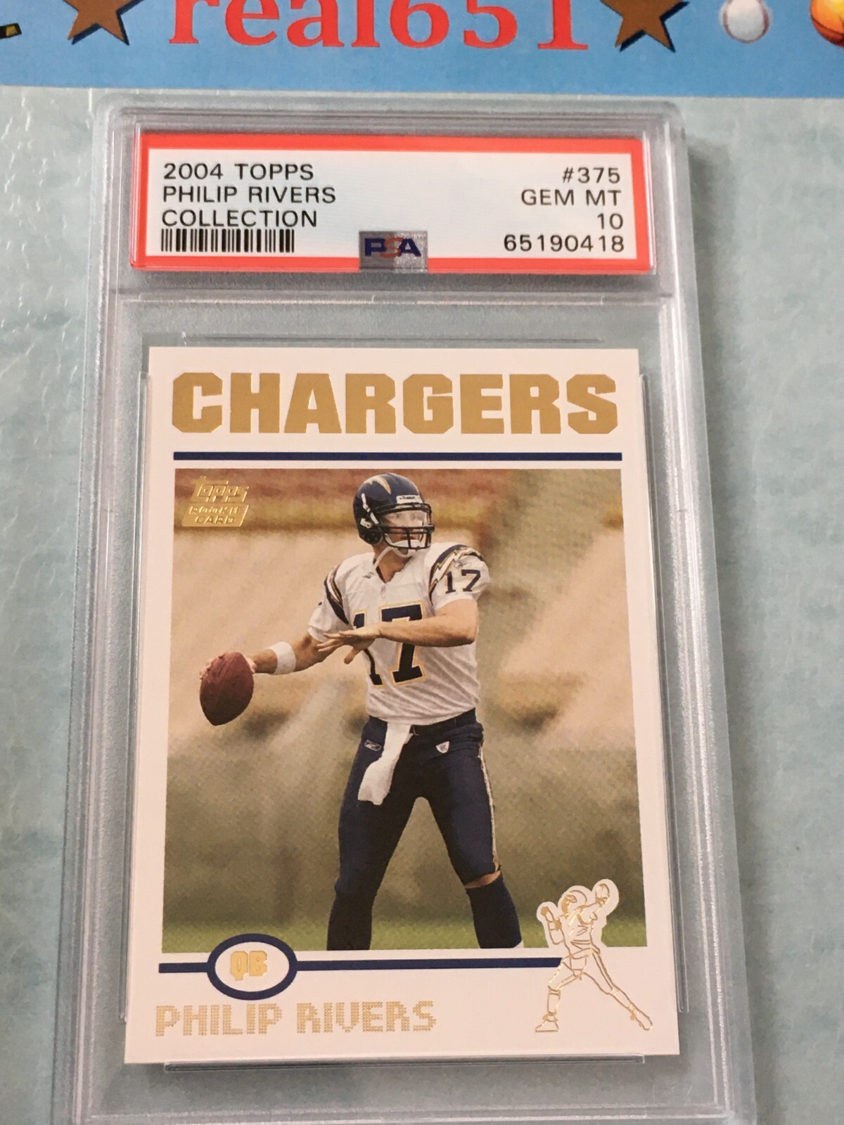 2004+Topps+-+Collection+%23375+Philip+Rivers+%28RC%29 for sale online ...