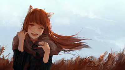Anime wheat holo spice wolf Playmat Gaming Mat