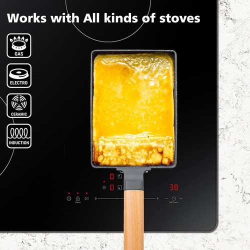 Tamagoyaki Pan Square Japanese Omelette Pan,Non-Stick Egg Roll Pan,Rectangle Fry - Picture 8 of 26