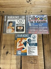 The Beatles  Early 60  s Karaoke 3 CD-G Lot.