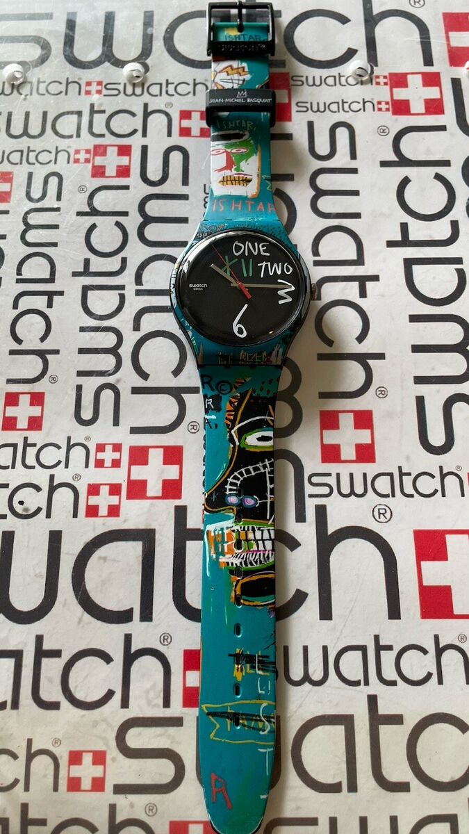 Swatch Ishtar By Jean Michelle Basquiat NewGent 41mm Swatch Ishtar By Jean Michelle Basquiat NewGent 41mm