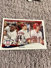 2014 Topps Series 1  Baseball Card #38 Alvarez/Goldschmidt/Bruce NL Home Run
