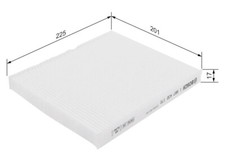 Filtre d'habitacle Hyundai TUCSON