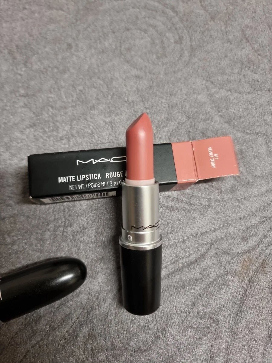 MAC Matte Lipstick 617 Velvet Teddy 3g Full Size