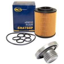 Ölfilter SH4788P + Ölablassschraube für Opel Astra H Caravan J GTC Mokka X