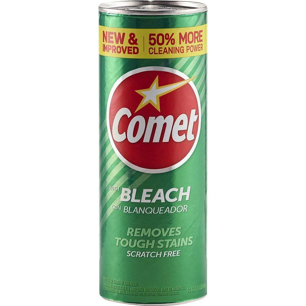 COMET POWDER CLEANSER MULTI PURPOSE CLEANER REMOVES TOUGH STAINS