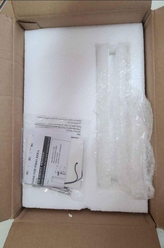 George Kovacs Tube Wall Sconce P5041-077-L Etched White Glass Shade Chrome - Picture 3 of 4