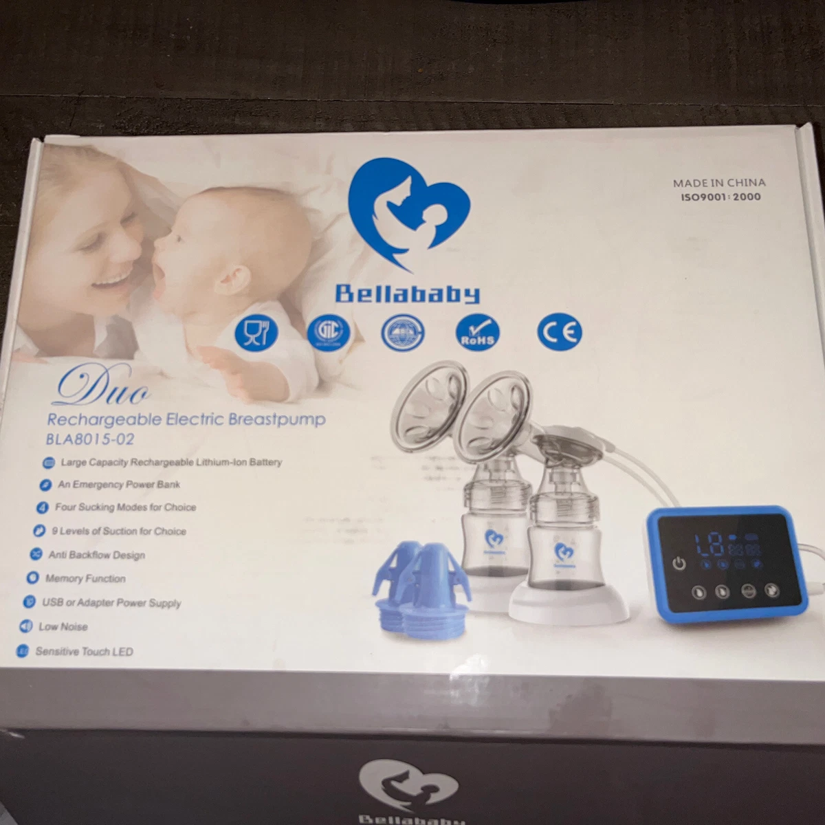 Bellababy Double Electric Breast Feeding Pumps Pain Free Strong