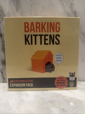 Barking Kittens Exploding Kittens Expansion Pack Card Game NEW