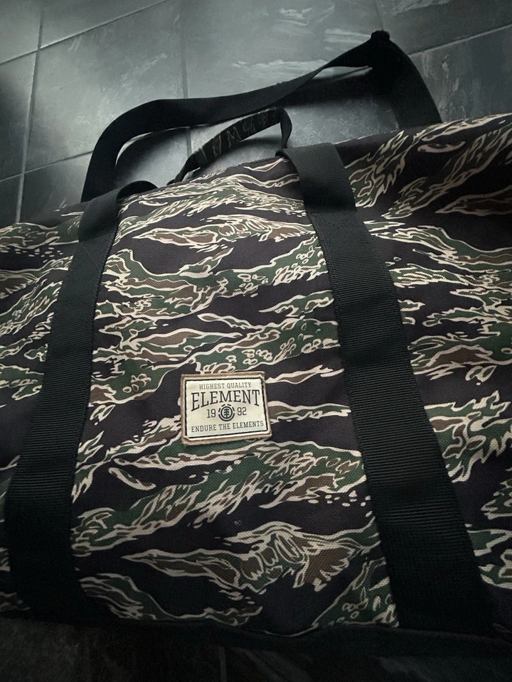 Bolso de Lona Element Skateboards AOP Tiger Camo Y2K Foto 3 de 4