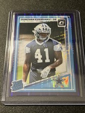2025 Panini Optic - #230 Donovan Ezeiruaku Rated Rookie - Purple Shock Cowboys