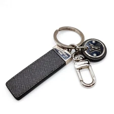 NO TARIFF Louis Vuitton Key Ring M00034 Grays FJ1108 4754385