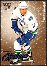 2008-09 UD Fleer Ultra #56 Markus Naslund - Gold Medallion FREE SHIPPING!