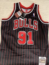 Mitchell Ness Dennis Rodman Bulls Jersey Hardwood Classics Size Large