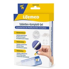 Lifemed 3 in 1 (Tablettenm&ouml;rser, Tablettenteiler und Tablettenbox) (1 Set)
