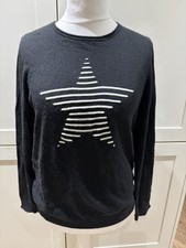 Clements Ribeiro Pullover POP schwarz Sterne ...
