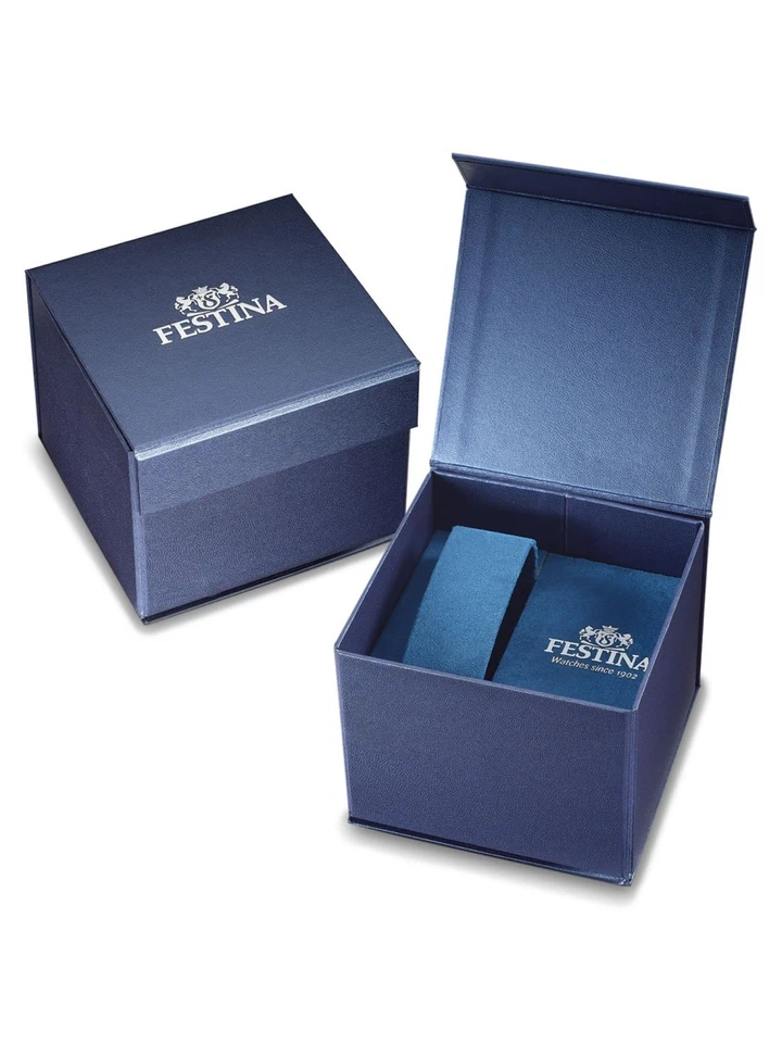 Festina Orologio da Uomo Cronografo Nero/Rosso Cronografo F20561/4 - Immagine 2 di 2