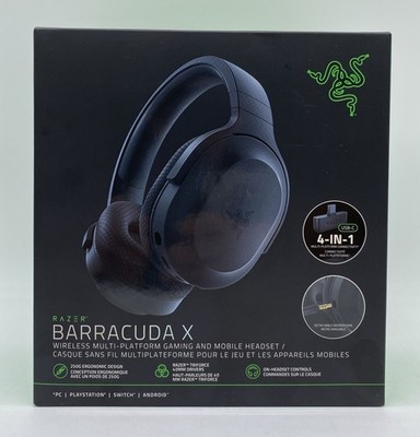 Razer Barracuda X  Wireless Multi-Platform Gaming & Mobile Headset - Black NEW