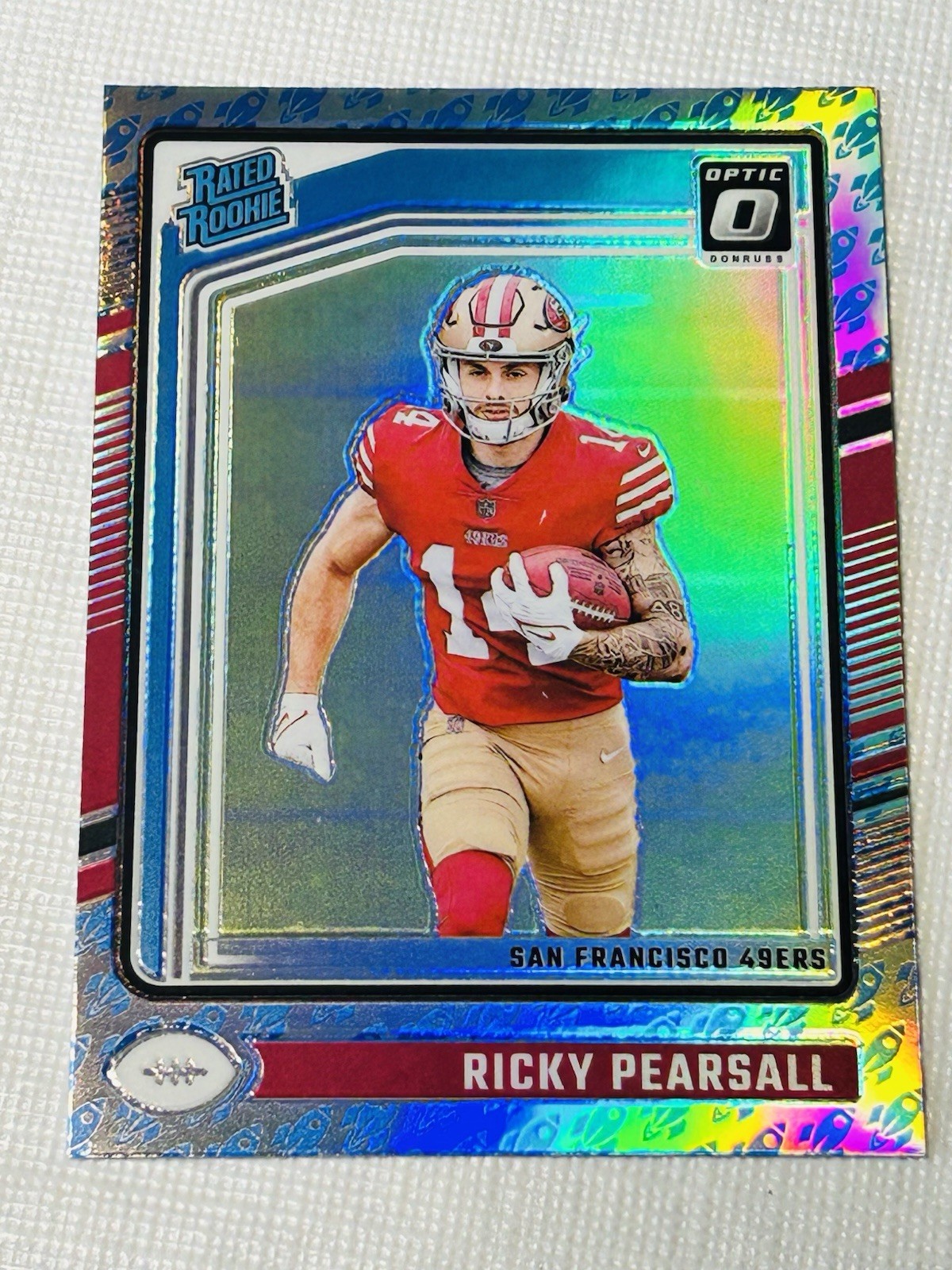 2024 Panini Donruss Optic Rated Rookie Ricky Pearsall Rocket Prizm (RC) #284