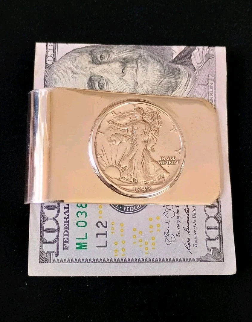 925 Silver Money Clip In Men's Jewelry Money Clips for sale | eBay