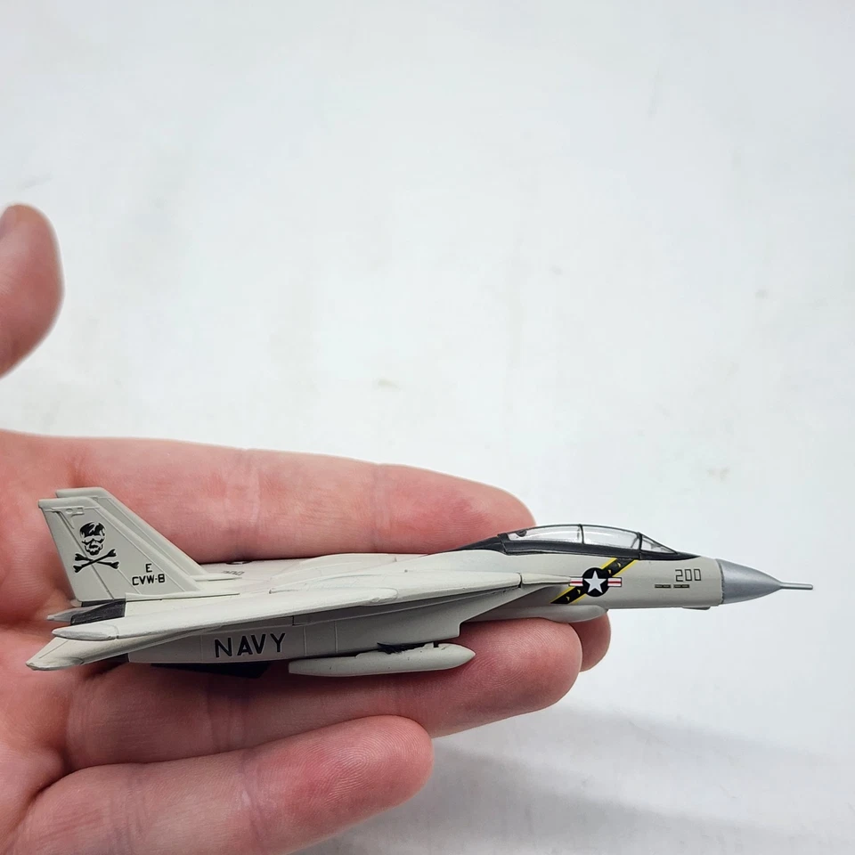 1:160 F-14 Tomcat Variable Swept Wing Diecast Metal Scale Jet Preowned - Image 2 of 4