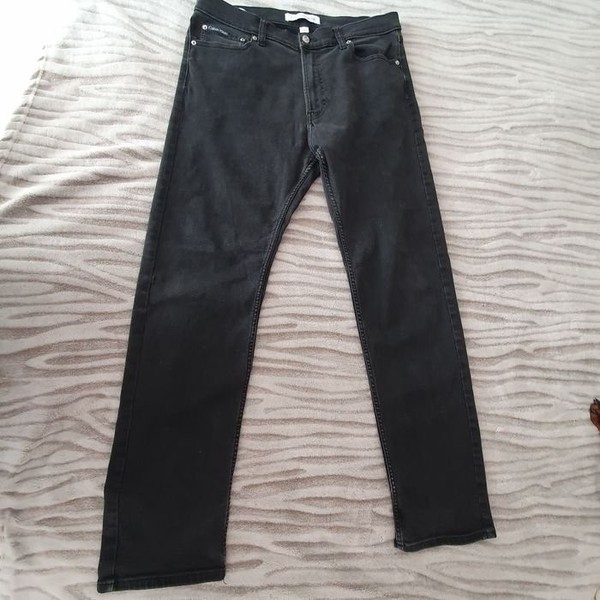 Men Calvin Klein Jeans Black Denim 34