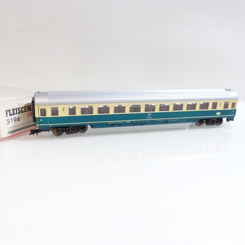 Fleischmann H0 5194 vagón de tren rápido 2. Clase DB en EMBALAJE ORIGINAL RH1248 | Condition: Gebraucht