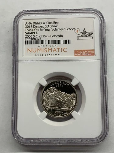 NGC SAMPLE SLAB 2017 Denver club and District rep
