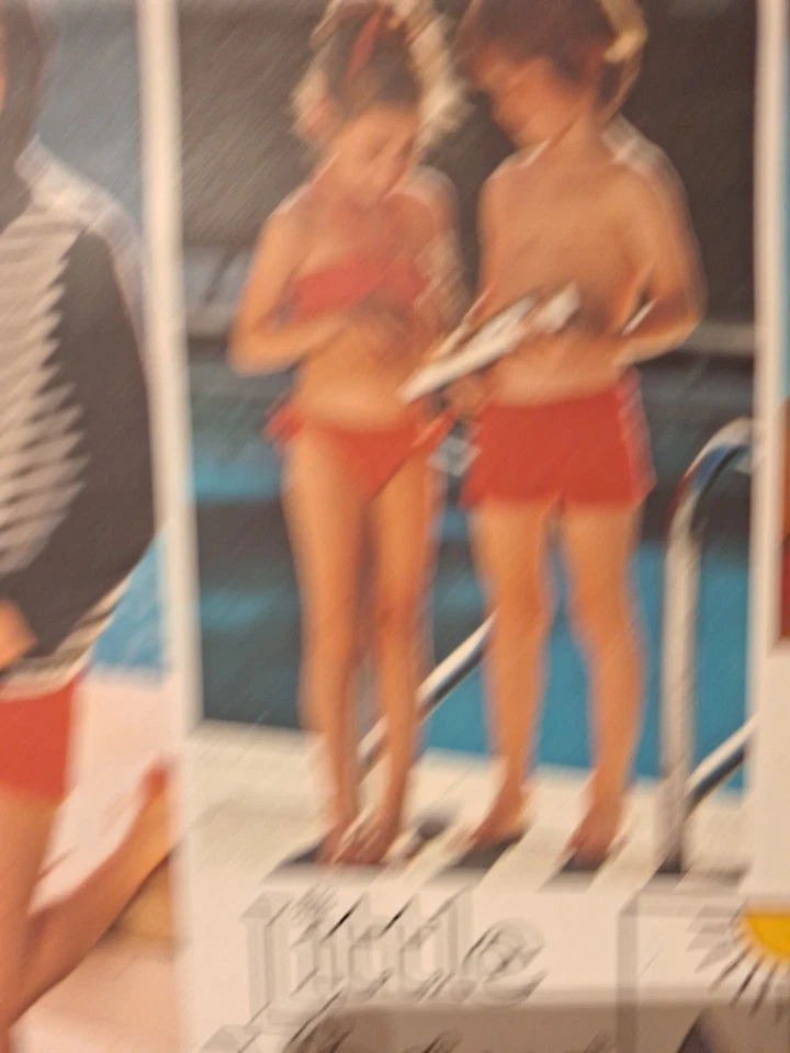 Little Vogue Sewing Pattern 1433 Child's Cover-up Swimsuit Hat Towel Sz. 5 Uncut - Image 3 of 4