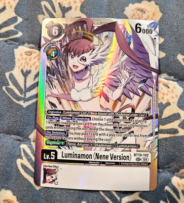 Luminamon (Nene Version) -  SEC Textured  BT19-102 Special Booster 2.5 - Digimon