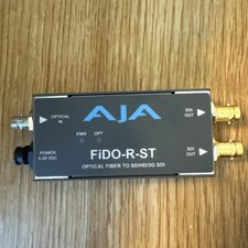 AJA FIDO-R-ST 1-Channel Single-Mode ST Fiber to 3G-SDI Receiver