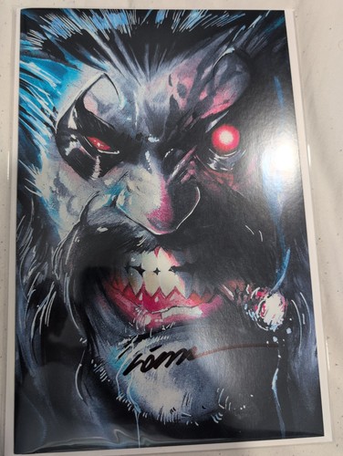 GORKEM DEMIR LOBO VIRGIN VARIANT ARTBOOK LTD 100 Signed Coa Demir - Afbeelding 1 van 8