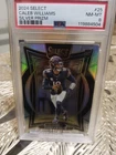 2024 Panini Select - Concourse Caleb Williams #25 Silver Prizm (RC)