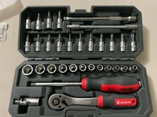 Wurth 1/4 INCH SOCKET WRENCH ASSORTMENT 32 PIECES. Brand NEW. Fast Shipping