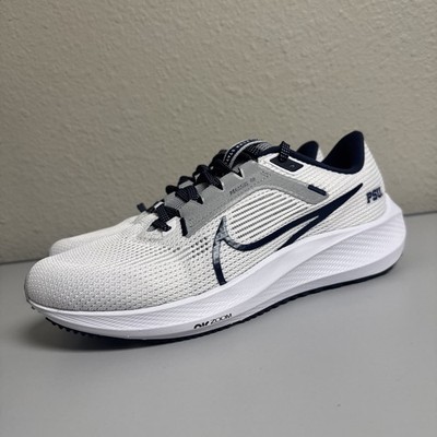 Nike Zoom Pegasus 40 Penn State Running Shoes White DZ5944-100 Men's Size 8/9.5w