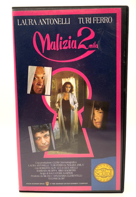 MALIZIA 2MILA - LAURA ANTONELLI - TURI FERRO - KASSETTE VHS FILM