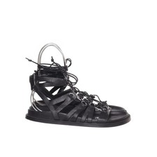 Zara, Gladiator-Sandalen, Größe: 35, Schwarz, Damen #1FQ
