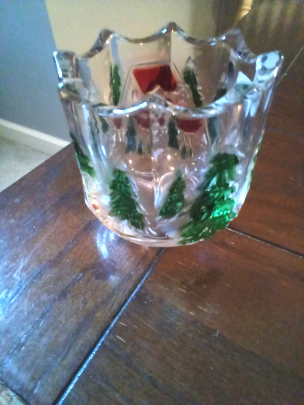 Mikasa wonderland collection votive candleholder