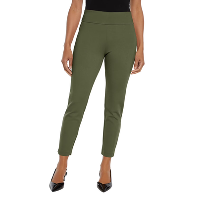 #ad #ad Express Women#x27;s Ponte Pant Size L Olive $18.69