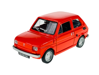 Fiat 126P Maluch Rot 1:43 Polnisch Klassisch Die Cast Metal Model Neu Im Kasten