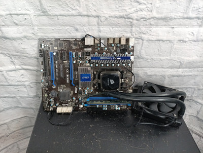 MSI 890FXA-GD65 ATX Desktop Motherboard w/ AMD Phenom II +  RAM - UNTESTED