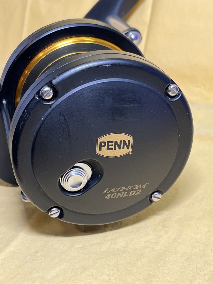 PENN Fathom FTH40NLD2 Lever Drag 2-Speed Conventional Reel PENN Fathom FTH40NLD2 Lever Drag 2-Speed Conventional Reel
