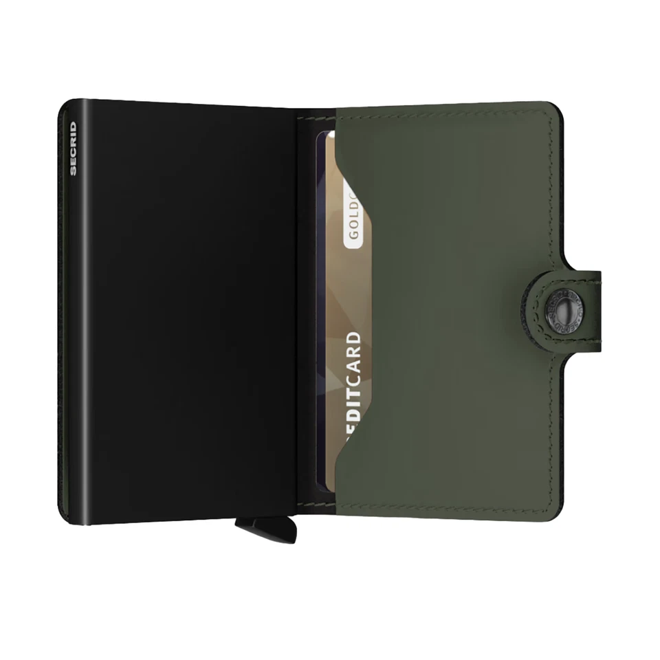 Secrid Miniwallet Matte Green MM-Green-Black - Image 2 of 4