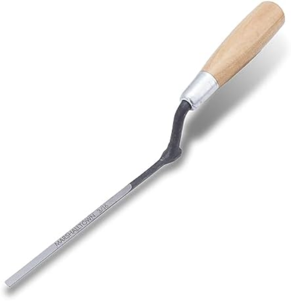 Spatola Marshalltown Bricklayer con manico in legno duro, in acciaio al carbonio