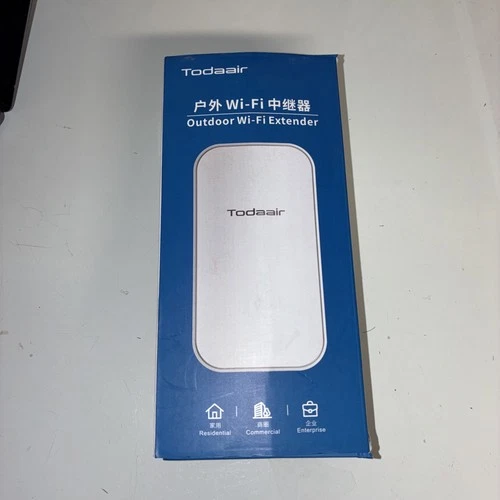 TODAAIR Outdoor WiFi Extender, WiFi Booster and Signal Amplifier