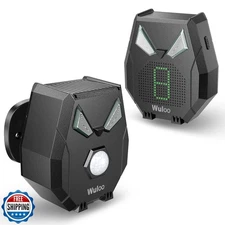 Solar Driveway Alarm Wireless Outside Weatherproof 1/2 Mile Long Range, Outdo