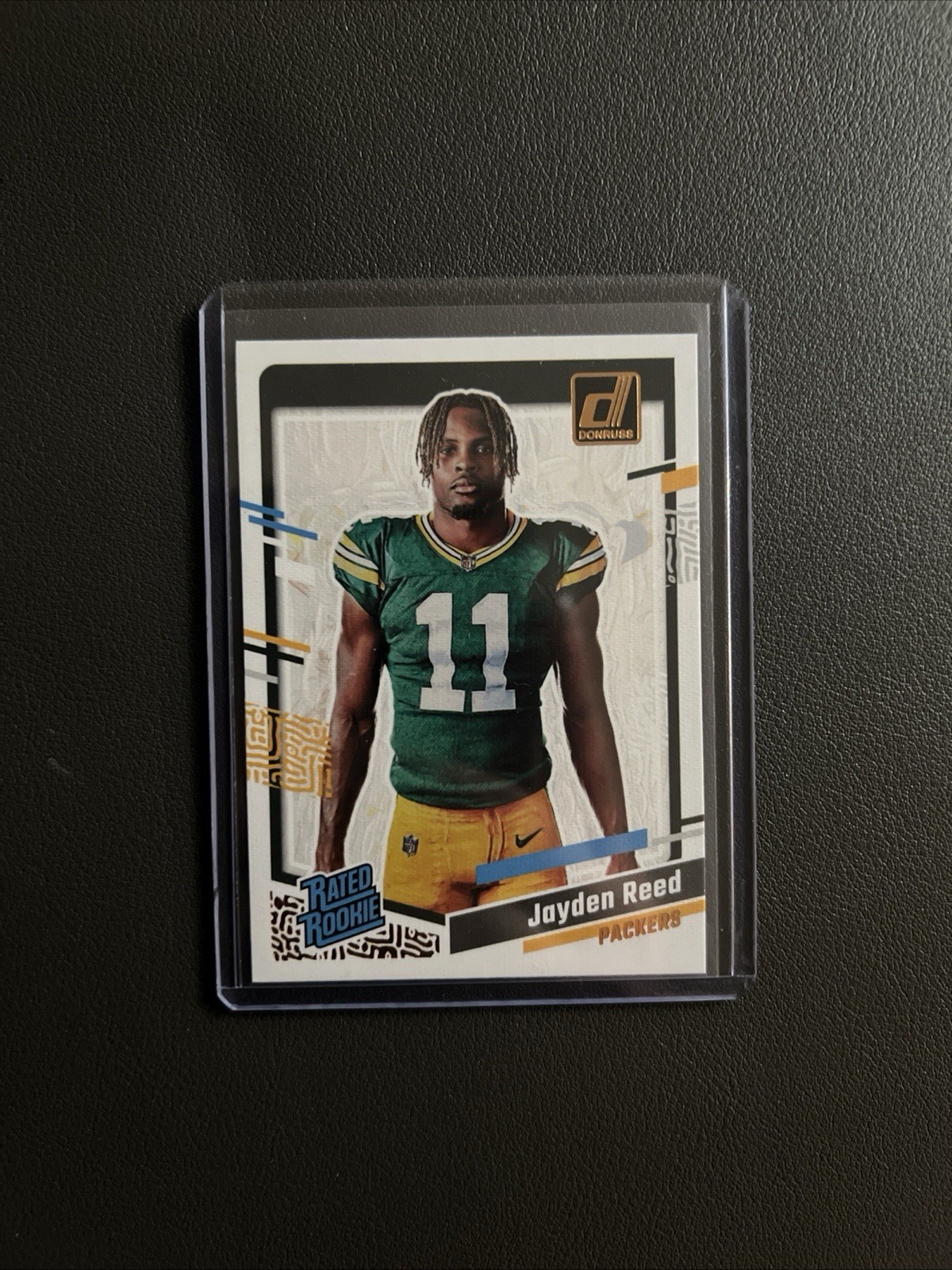 2023 Panini Donruss Rated Rookie Portrait Jayden Reed #15 (RC)