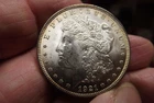 1921-P  Morgan Silver Dollar UNC Lightly and Beautifully Toned and Struck