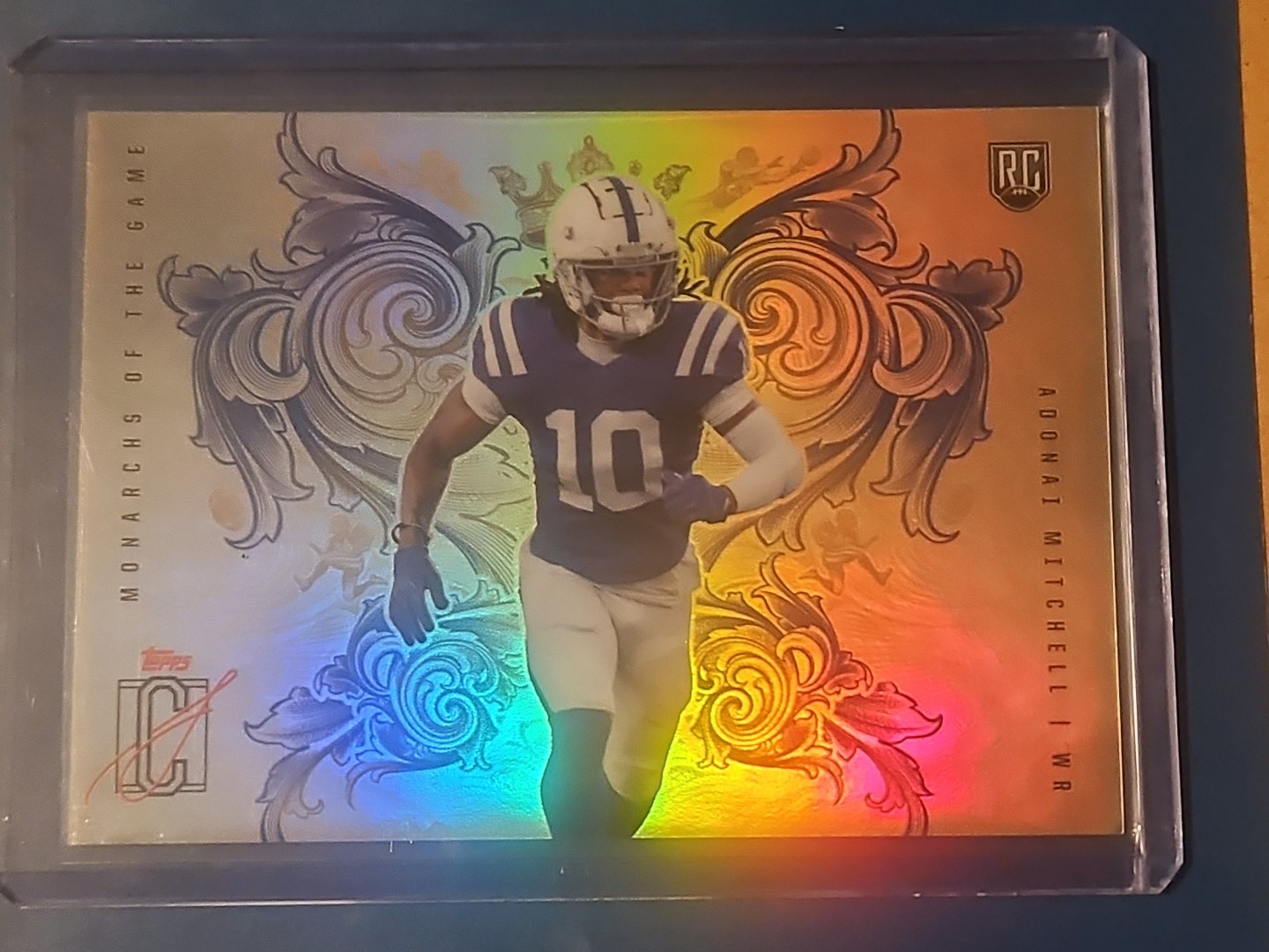 Adonai Mitchell Topps Signature Class Monarchs of the Game #MG18 Base