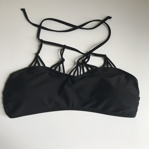 black strappy bikini top